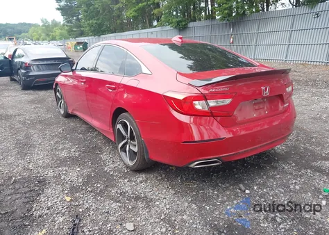 2019 Honda Accord Sport from USA, damaged, VIN 1HGCV1F31KA052547